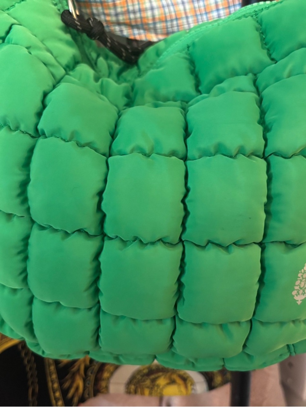 FP Movement by Free People Green Quilted Carry All Shoulder Bag: SOLD OUT COLOR - Picture 2 of 2